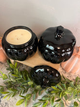 Load image into Gallery viewer, Glass Pumpkin Candles 18 ounce