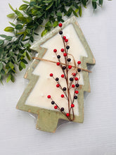 Load image into Gallery viewer, Sage Green Christmas Tree Bowl