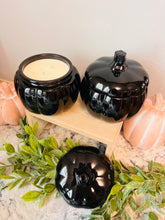 Load image into Gallery viewer, Glass Pumpkin Candles 18 ounce