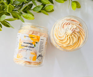 Whipped sugar Soap