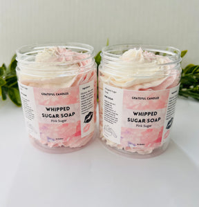 Whipped sugar Soap