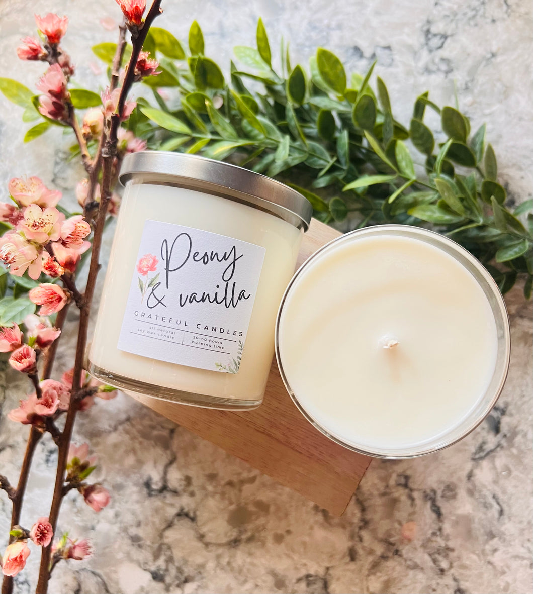 Peony & vanilla