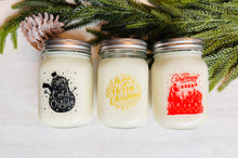 Load image into Gallery viewer, Holiday Mason Jar Candles
