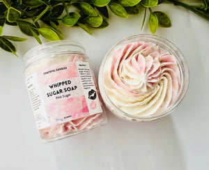 Whipped sugar Soap